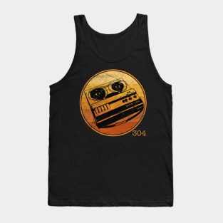 Vintage Reel to Reel Tape Recorder Tank Top